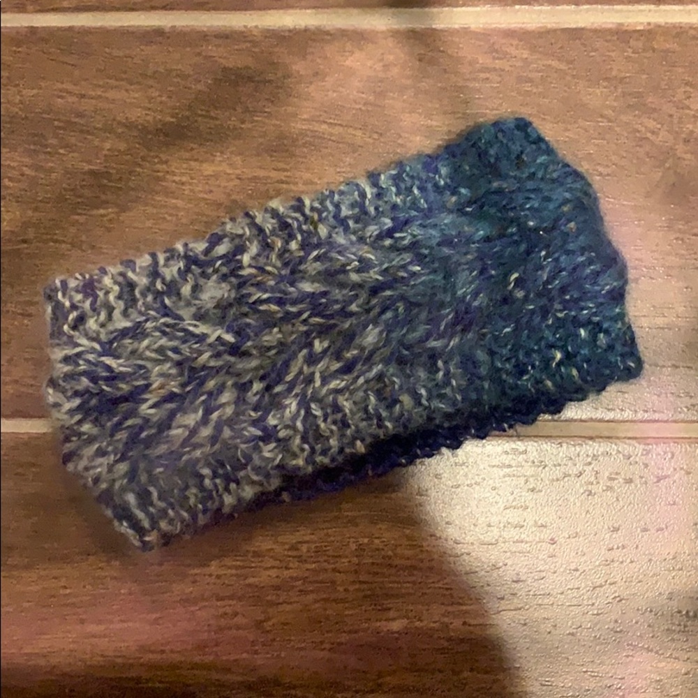 Headband with Multi Blue Coloring